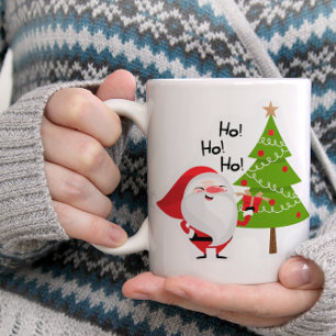 Ho, Ho, Ho Jultomten jul Kaffemugg