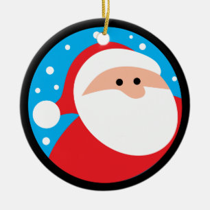 Ho Ho Ho! Jultomten Julgransprydnad Keramik