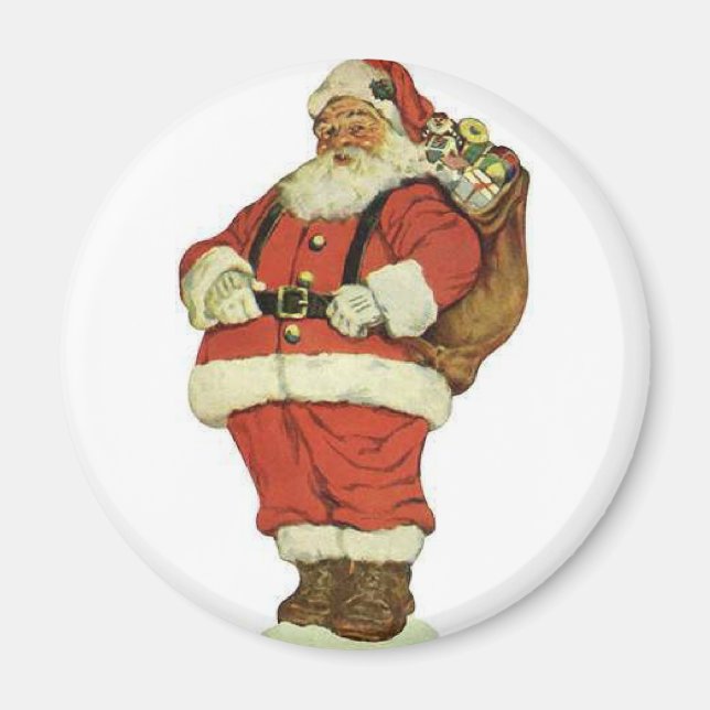 Ho Ho Ho Jultomten Magnet (Framsidan)