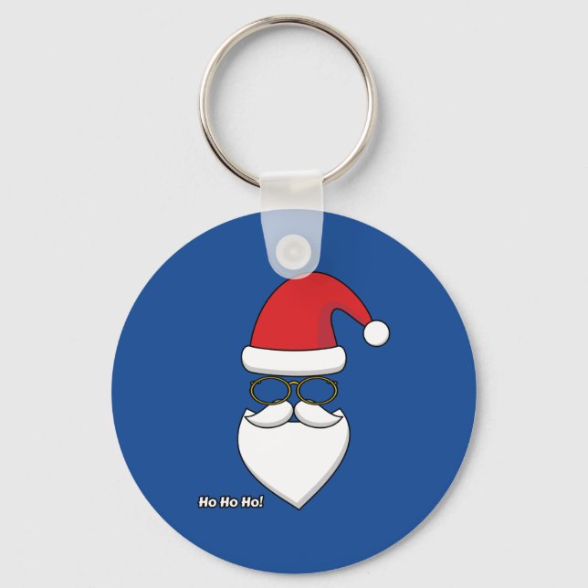 Ho Ho Ho Jultomten Nyckelring (Framsida)
