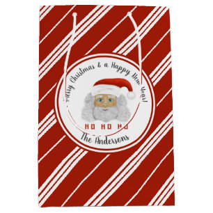 HO HO HO Jultomten Red Linjer God jul