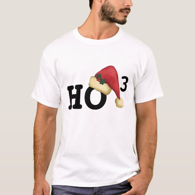 Ho Ho, Ho julutslagsplatsskjorta T-shirt (Framsida)