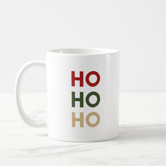 Ho Ho Ho Kaffe/Hett Chocolate Mugg (Vänster)