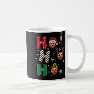 Ho Ho Ho Kairn Terrier Hund älskare jul Santa Sant Kaffemugg
