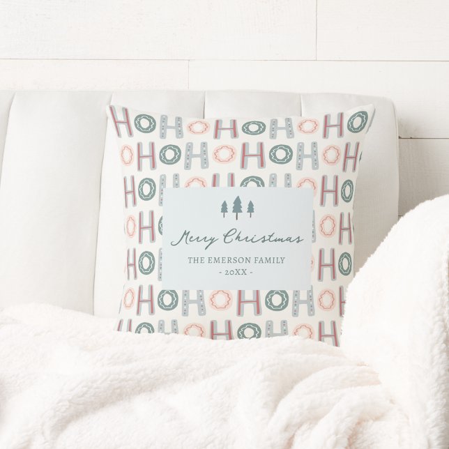 Ho Ho Ho Kudde (Ho Ho Ho Throw Pillow
)