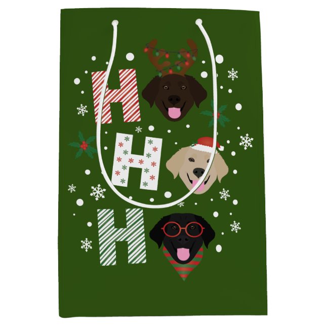 Ho Ho Ho Labrador Retriever God jul (Framsidan)