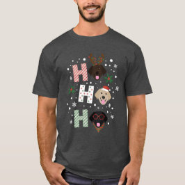 Ho Ho Ho Labrador Retriever God jul T Shirt