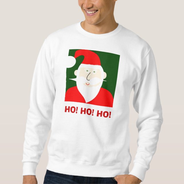 HO! HO! HO! LÅNGÄRMAD TRÖJA (Framsida)