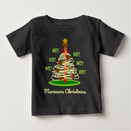 Ho! Ho! Ho! Marinara jul Pasta Träd T Shirt