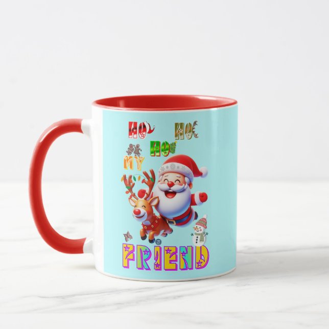 Ho Ho Ho Min Kära Vän Mugg (Vänster)