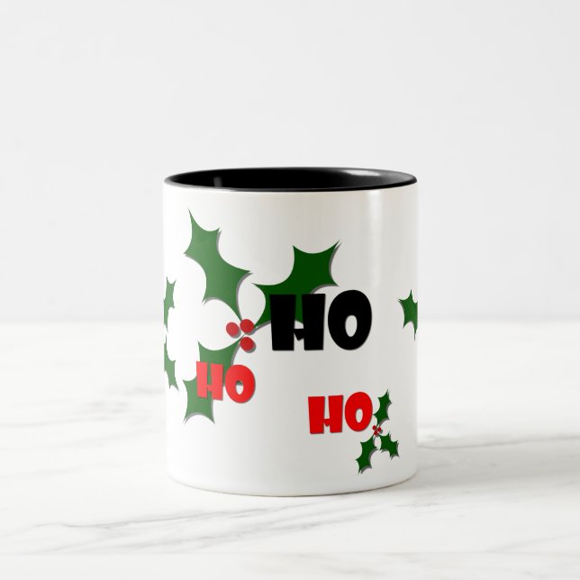 Ho Ho Ho Mistletoe Mugg (Center)