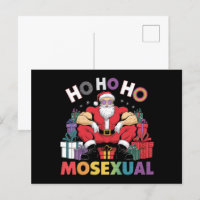 Ho Ho Ho Mosexual Gay Santa LGBT Gay pride Julafto