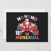 Ho Ho Ho Mosexuell Gay Jultomte LGBT Gay Pride Jul