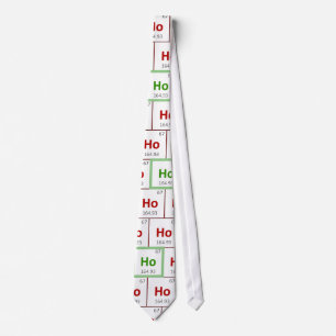 "Ho Ho Ho" periodisk bordTie för helgdag Slips