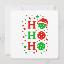Ho Ho Ho Pickleball - roligt julsport