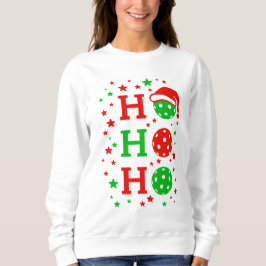 Ho Ho Ho Pickleball - roligt julsport T Shirt