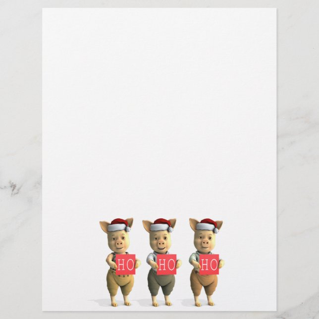 Ho Ho Ho Piglets (Framsida)