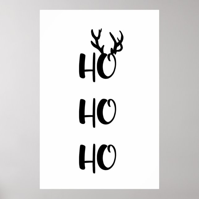 HO HO HO Poster (Framsidan)