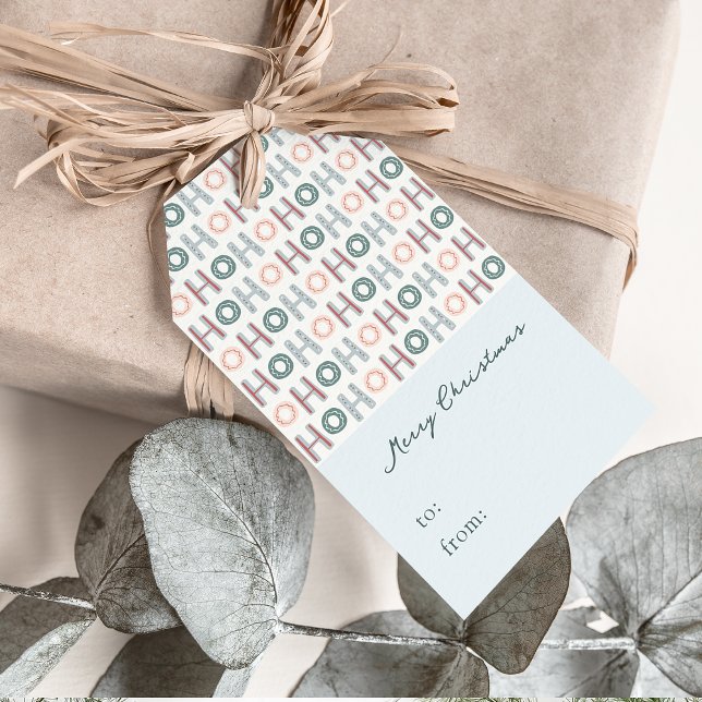 Ho Ho Ho presentkort Presentetikett (Ho Ho Ho Gift Tag
)