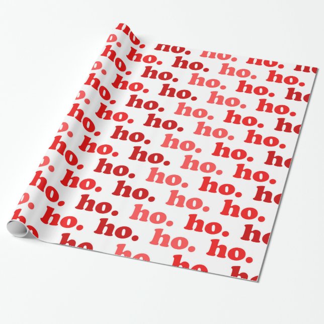 ho. ho. ho. presentpapper (Utrullad)