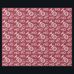 HO HO HO PRESENTPAPPER<br><div class="desc">röd och vit ho</div>