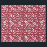 HO HO HO PRESENTPAPPER<br><div class="desc">röd och vit ho</div>