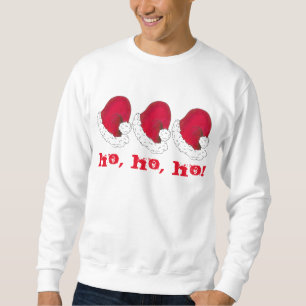 Ho Ho Ho Red Secret Jultomten Hat jul Lång Ärmad Tröja