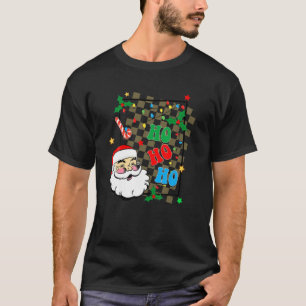Ho Ho Ho Retro Helgdag Jolly Retro Funny T Shirt