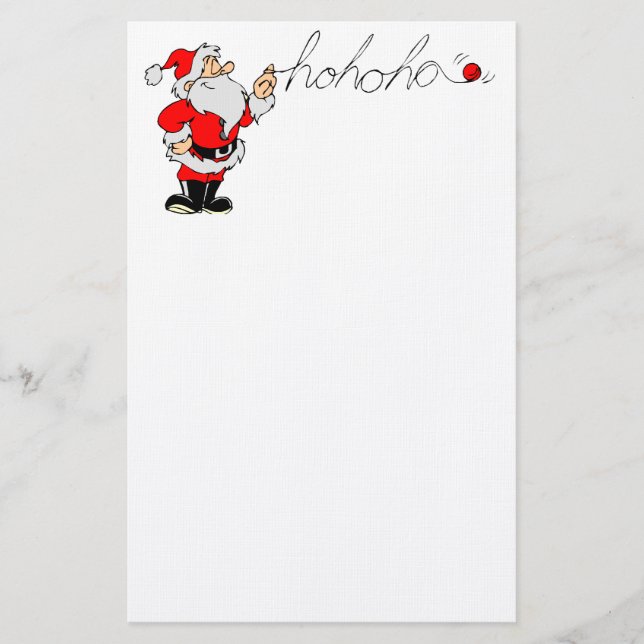 Ho Ho Ho Santa Brevpapper (Framsida)