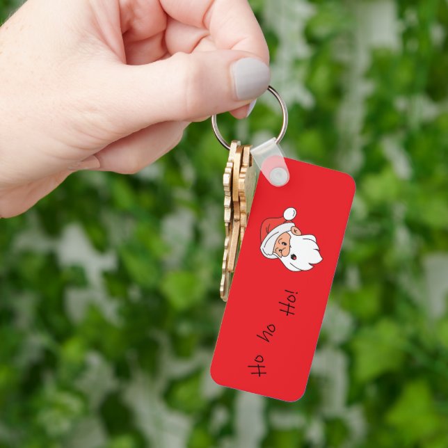 Ho ho ho santa clause  nyckelring (Hand)