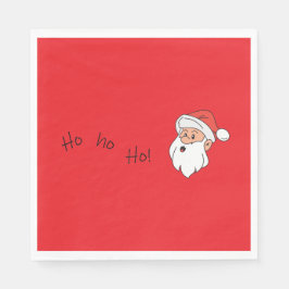 Ho ho ho santa clause  pappersservett