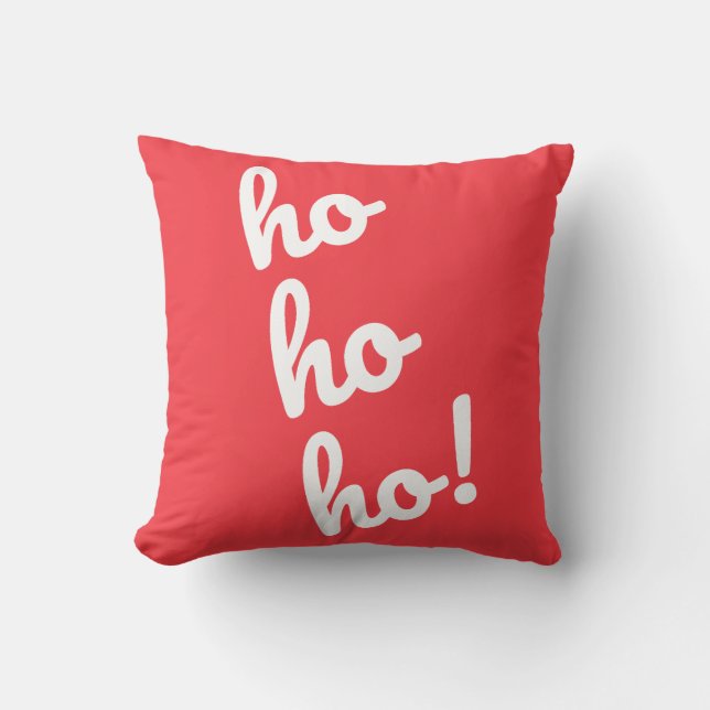 Ho Ho Ho! Santa Ho Jul Kudde (Framsida)