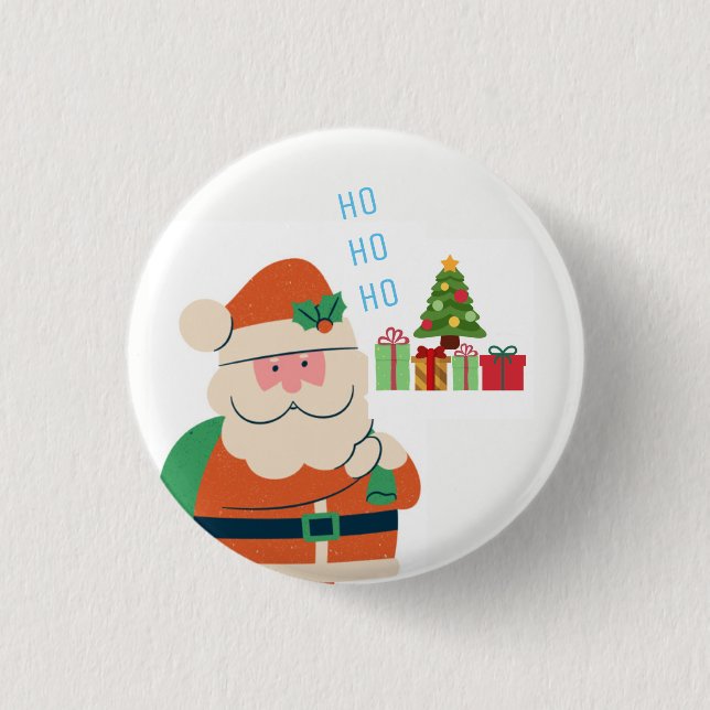 ho ho ho Santa Knapp (Framsida)