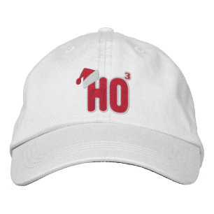 Ho Ho Ho Santa Nerd Broderad Keps
