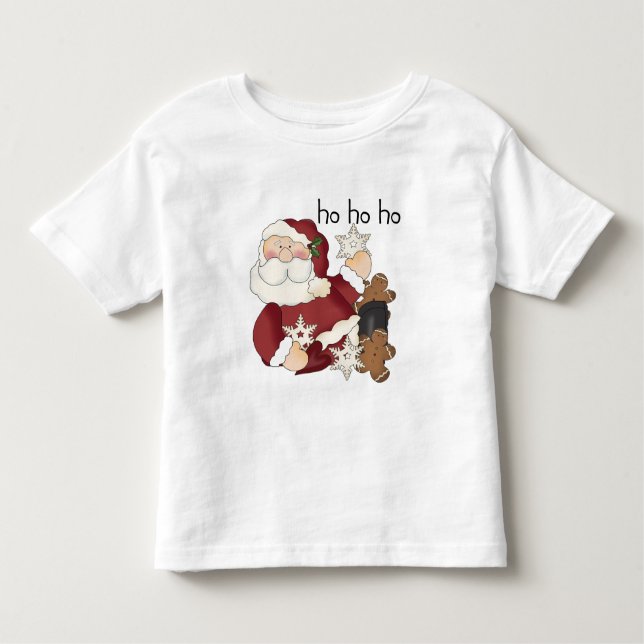 Ho Ho Ho Santa T-shirts och presenter (Framsida)