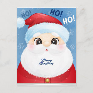 Ho Ho Ho Santa Vykort