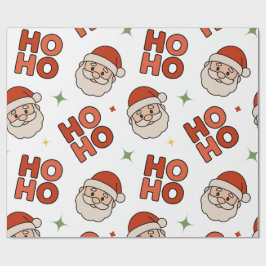 Ho Ho Ho Santa Wrapping Paper – Fun & Festive Presentpapper
