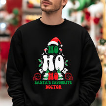 Ho Ho Ho Santa's Favorite Doktor jul