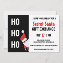 HO HO HO Secret Santa Party