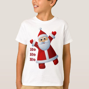 HO! HO! HO! Söt tomte God Jul Tee Shirt