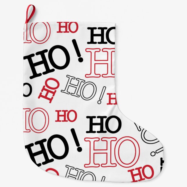 Ho Ho Ho Stor Julstrumpa (Framsidan)