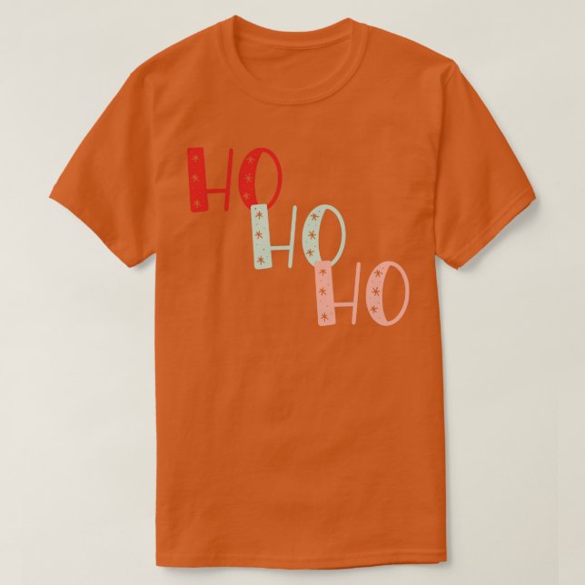 Ho Ho Ho T Shirt (Design framsida)
