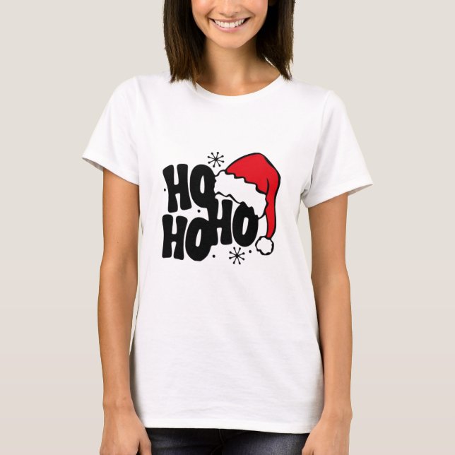 "Ho Ho Ho" T Shirt (Framsida)