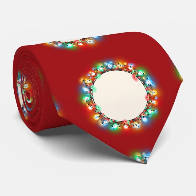 Ho Ho Ho tänder julen lökar Slips (Rullad)