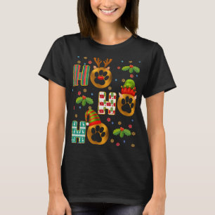 Ho Ho Ho Tass julveterinärtekniker Julafton T Shirt