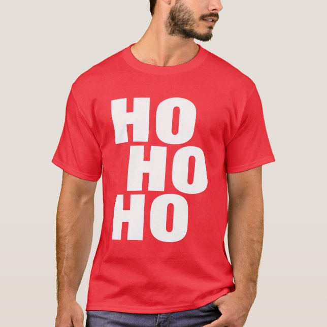 HO HO HO TEE SHIRT (Framsida)