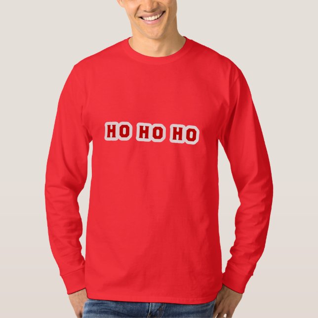 HO HO HO TEE SHIRT (Framsida)