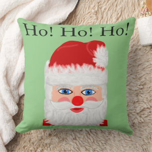 Ho Ho Ho Tomte Personlig Familjenamn Kudde