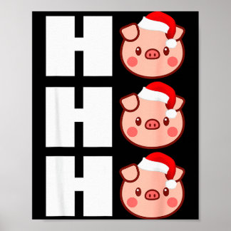 Ho Ho Ho Tomtehatt Rollig G Jul T-Shirt Poster