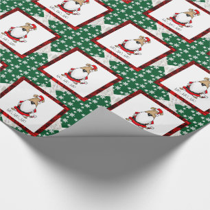 HO HO HO Väldigt roligt Santa Costume Sarcastic Hu Presentpapper